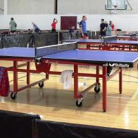 The Gym is Alive With Table Tennis Action!